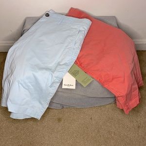 Light Blue & Salmon Pink Men’s Shorts
